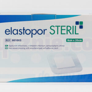 Obvaz s absorpční vložkou ELASTOPOR Steril 8* 20cm 25ks